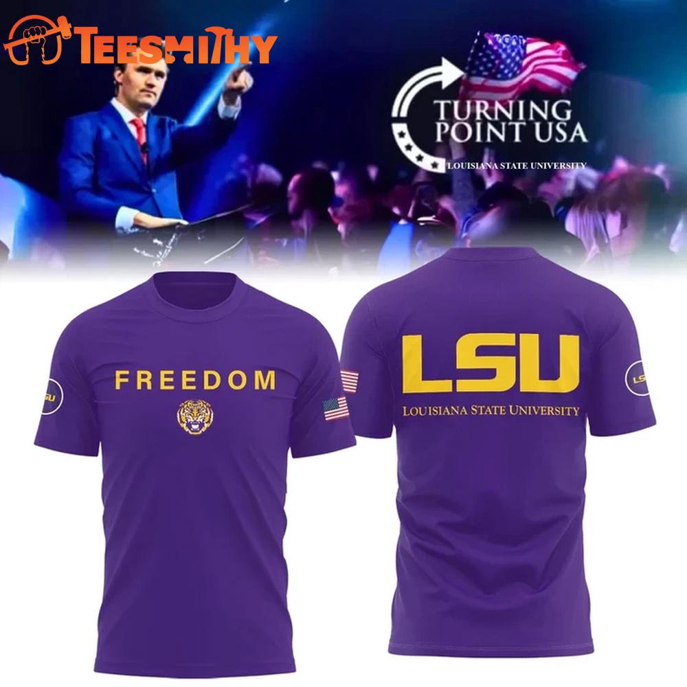 Louisiana State University x Turning Point USA 3D Shirt