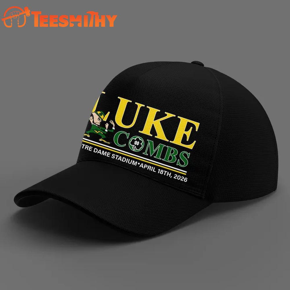 Luke Combs x Notre Dame Fighting My Kinda Saturday Night Tour 2026 Classic Cap