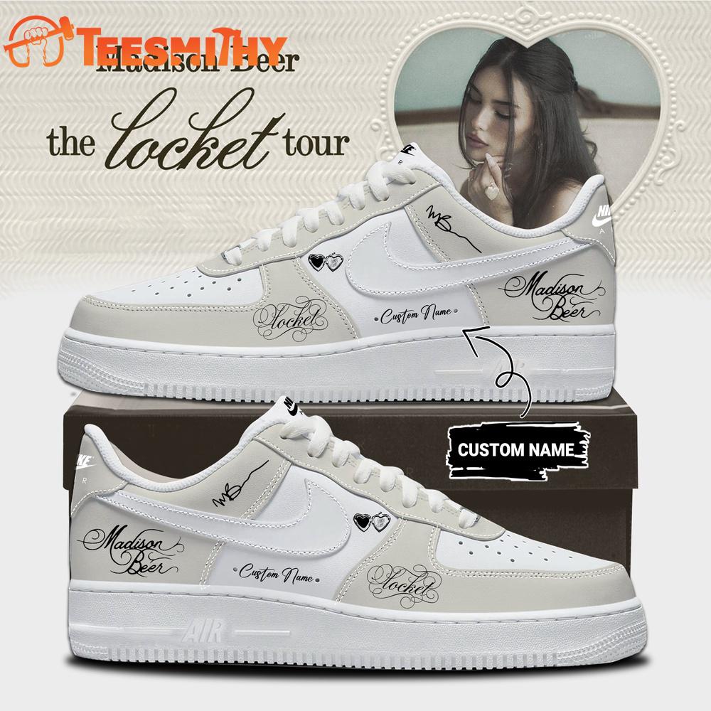 Madison Beer The Locket Tour 2026 Limited Edition Signature Air Force 1 Shoes Sneaker