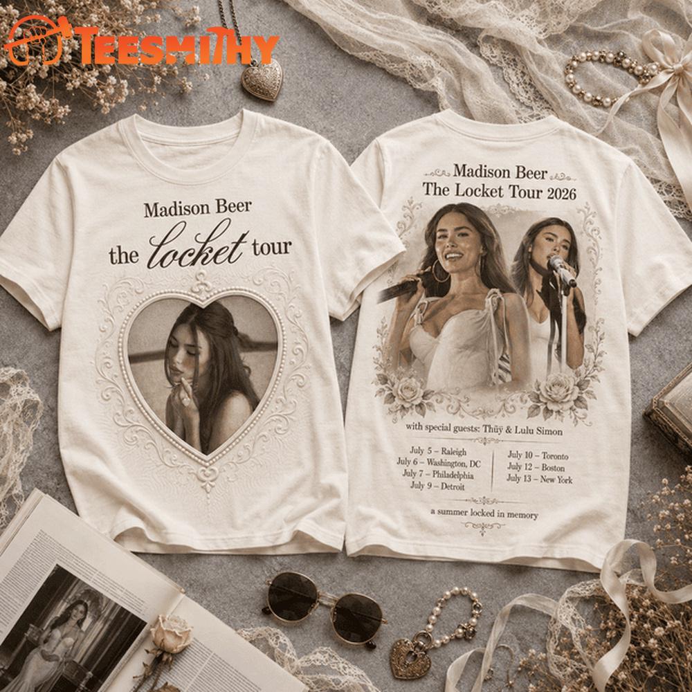 Madison Beer The Locket Tour 2026 T Shirt