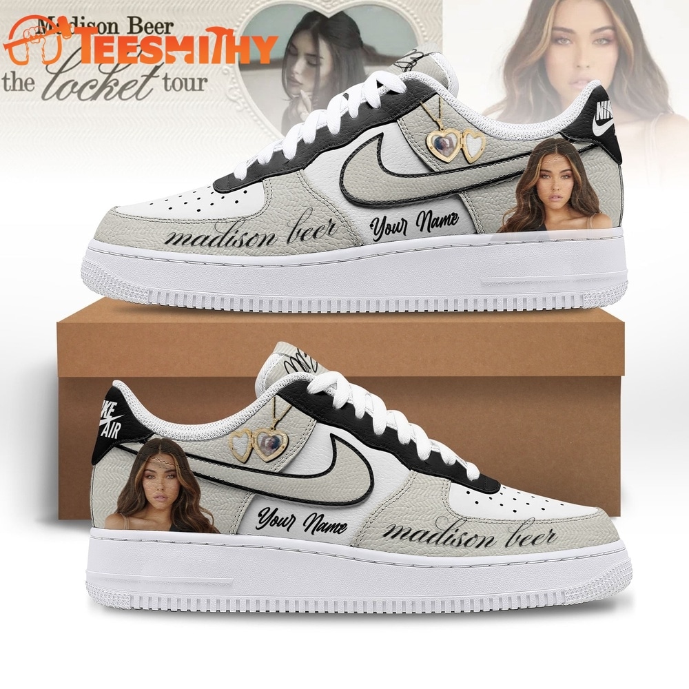 Madison Beer The Locket Tour Custom Air Force 1 Shoes