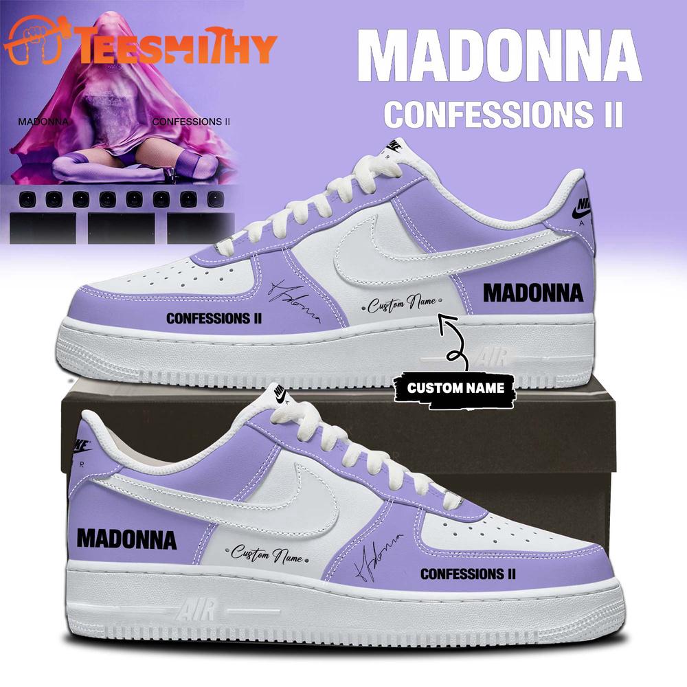 Madonna Confessions II Album 2026 Custom Air Force 1 Shoes