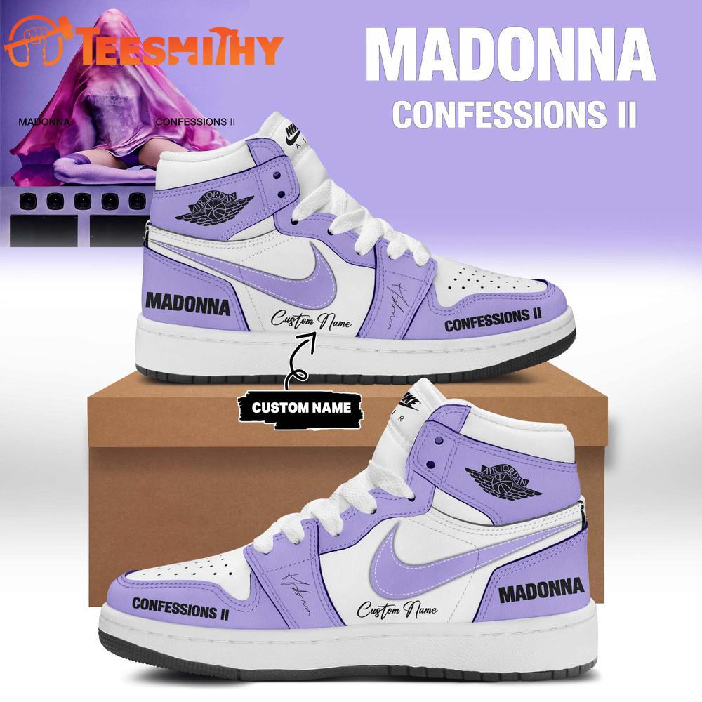 Madonna Confessions II Album 2026 Custom Air Jordan 1 Shoes