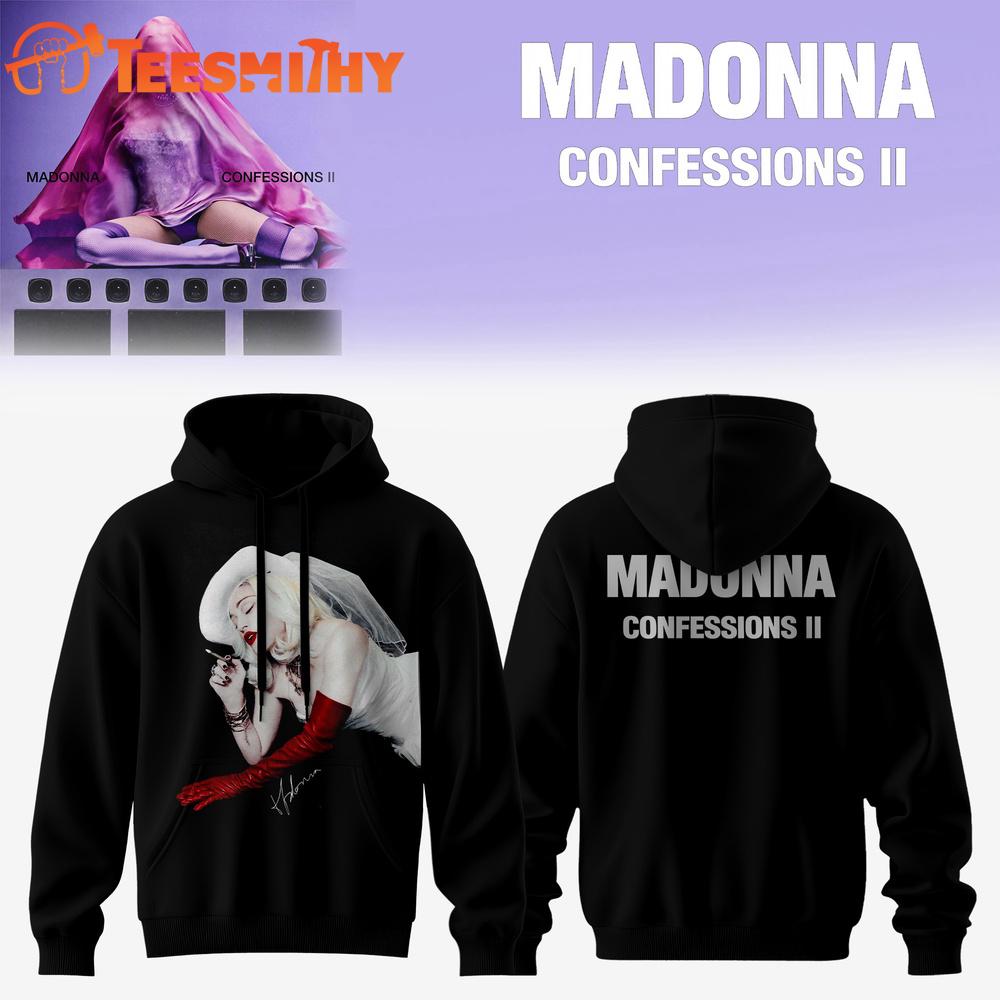 Madonna Confessions II Album 2026 Limited Edition Hoodie