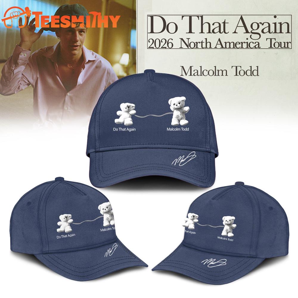 Malcolm Todd Do That Again Tour Signed 2026 Classic Cap