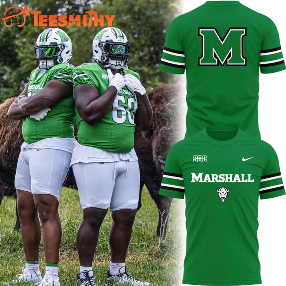 Marshall Thundering Herd 2025 Football Classic Home Uniform Limited Edition T Shirt