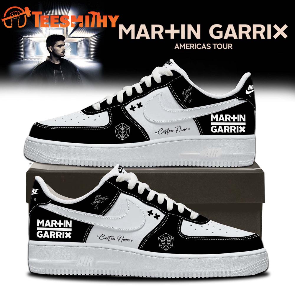 Martin Garrix AMERICAS TOUR 2026 Limited Edition Signature Black Air Force 1 Shoes 1 Martin Garrix AMERICAS TOUR 2026 Limited Edition Signature Black Air Force 1 Shoes