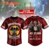 Megadeth 1983-2026 43 Years Of Killing Businees Personalized Jersey Shirt