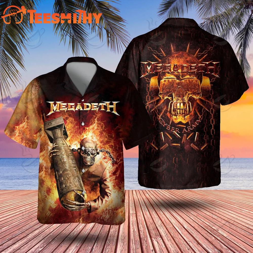 Megadeth 2006 Hawaiian Shirt