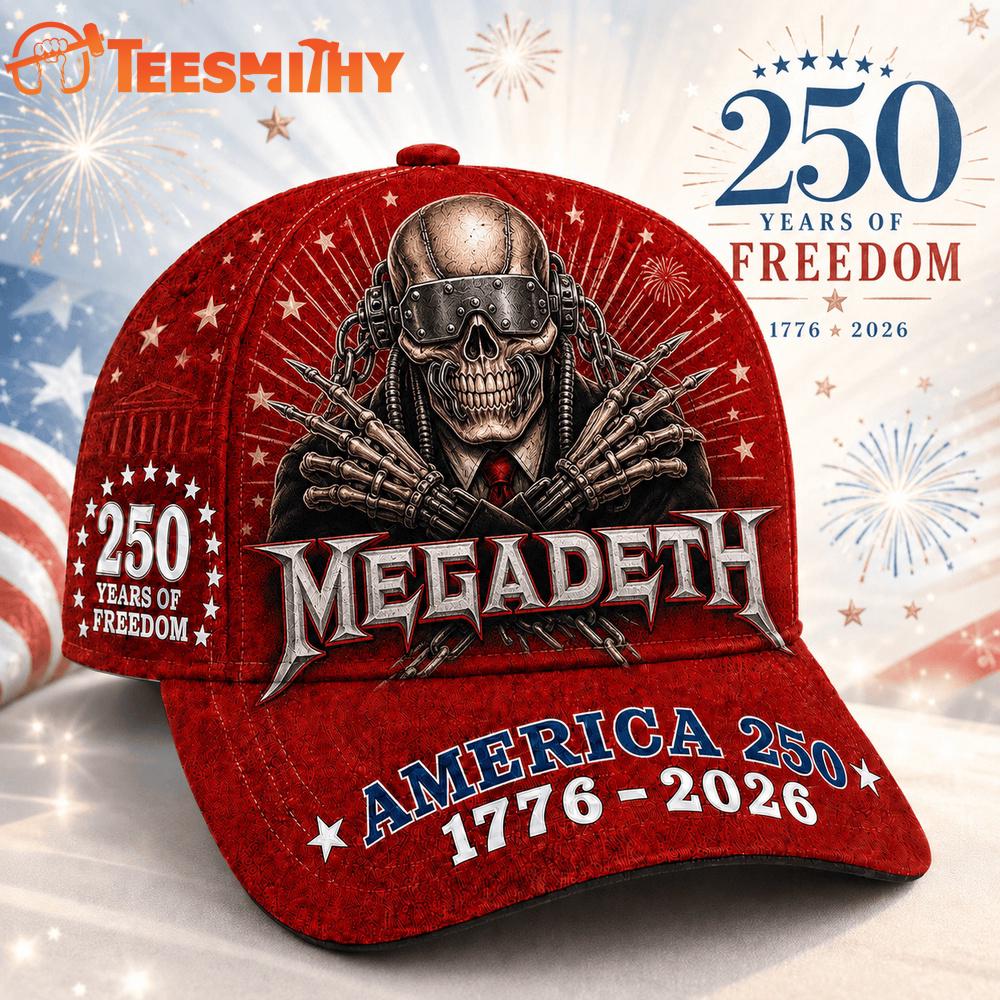 Megadeth Sabbath America 250 Years Of Freedom Classic Cap