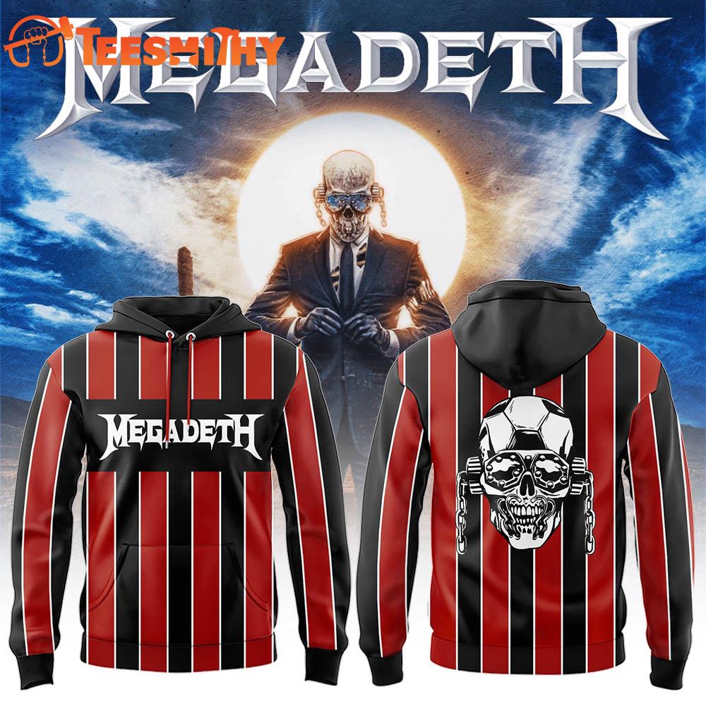 Megadeth This Was Our Life 2026 Tour Skull Hoodie