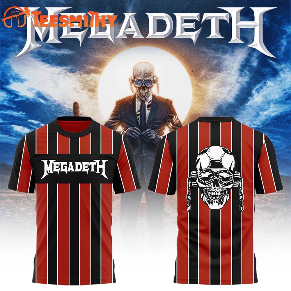 Megadeth This Was Our Life 2026 Tour Skull T Shirt