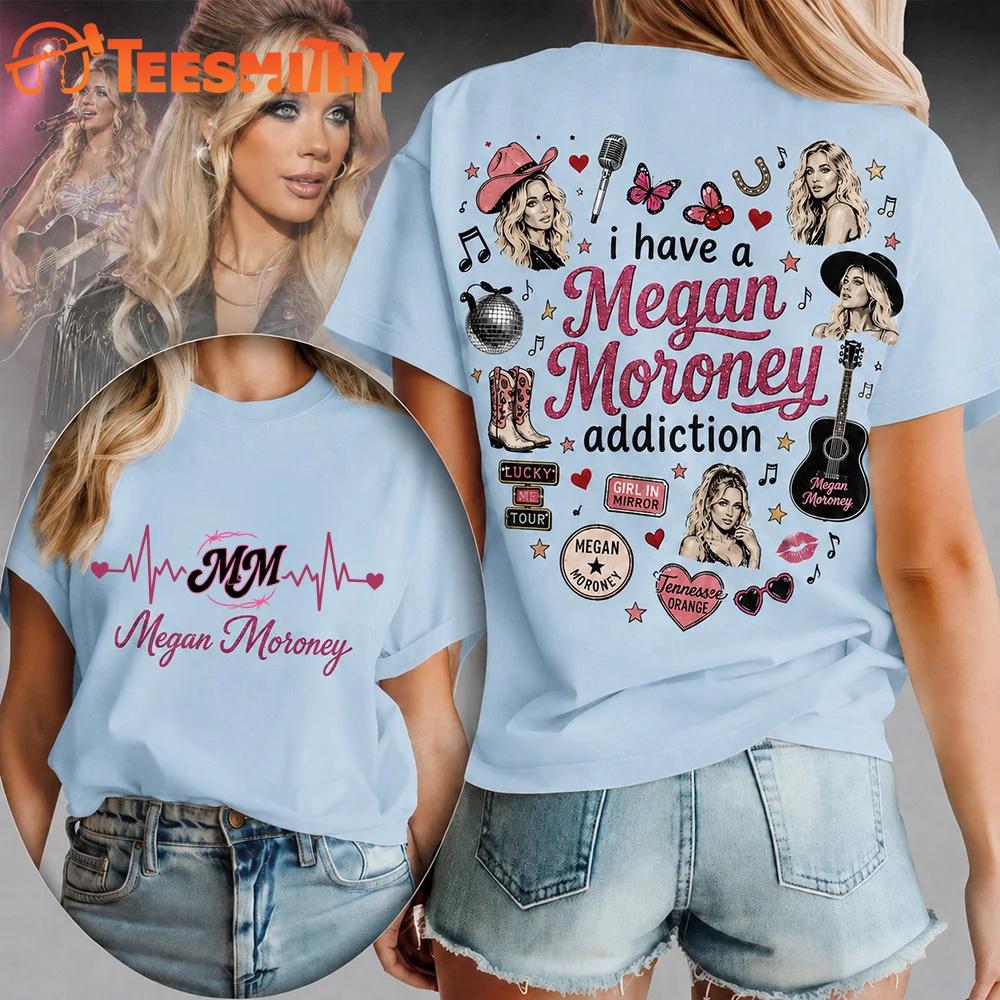 Megan Moroney Heartbeat Lover Unisex 3D Shirt