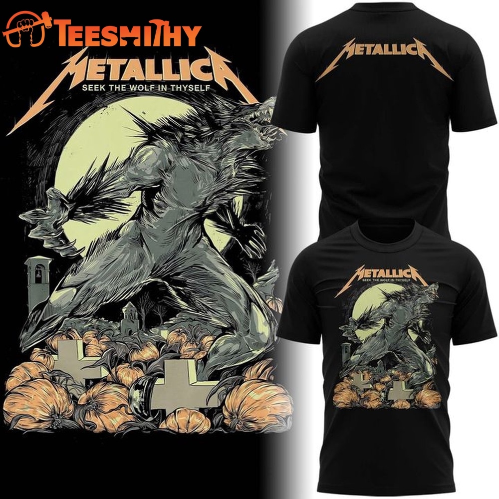 Metallica 2026 Halloween T Shirt