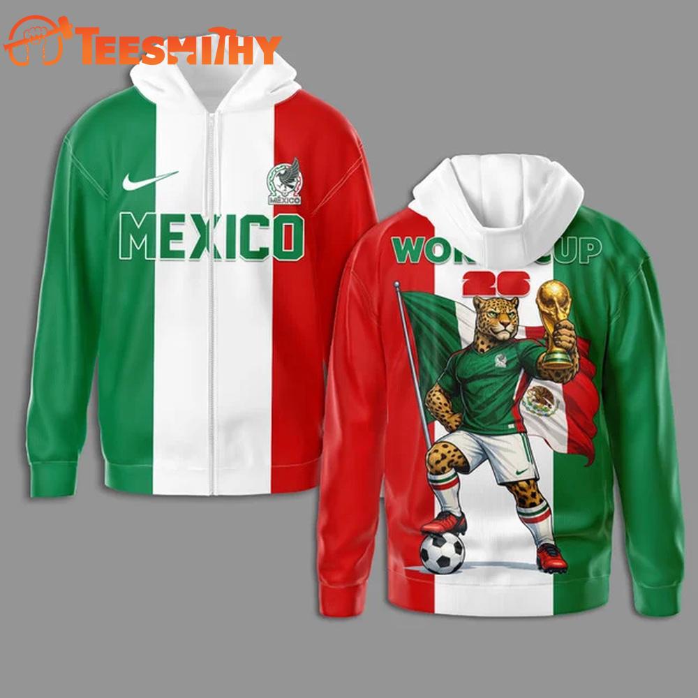 Mexico Fifa World Cup 2026 Mascot Limited Hoodie Shirt