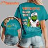 Minnesota Vikings 2025 NFL Christmas Grinch They Hate Us All Over Print Shirt