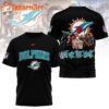Minnesota Vikings 2025 NFL Not For The Weak Halloween All Over Print Shirt
