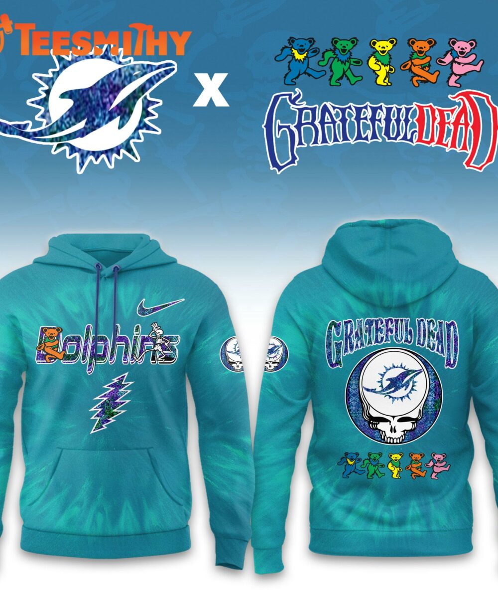 Miami Dolphins 2026 NFL Grateful Dead Limited Hoodie Shirt