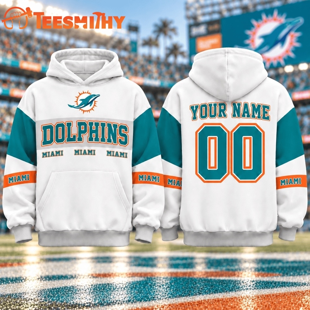 Miami Dolphins 2026 NFL Gridiron Heritage Varsity Hoodie