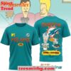 Miami Dolphins Beavis And Butt-Head 2025 Limited 3D Shirt