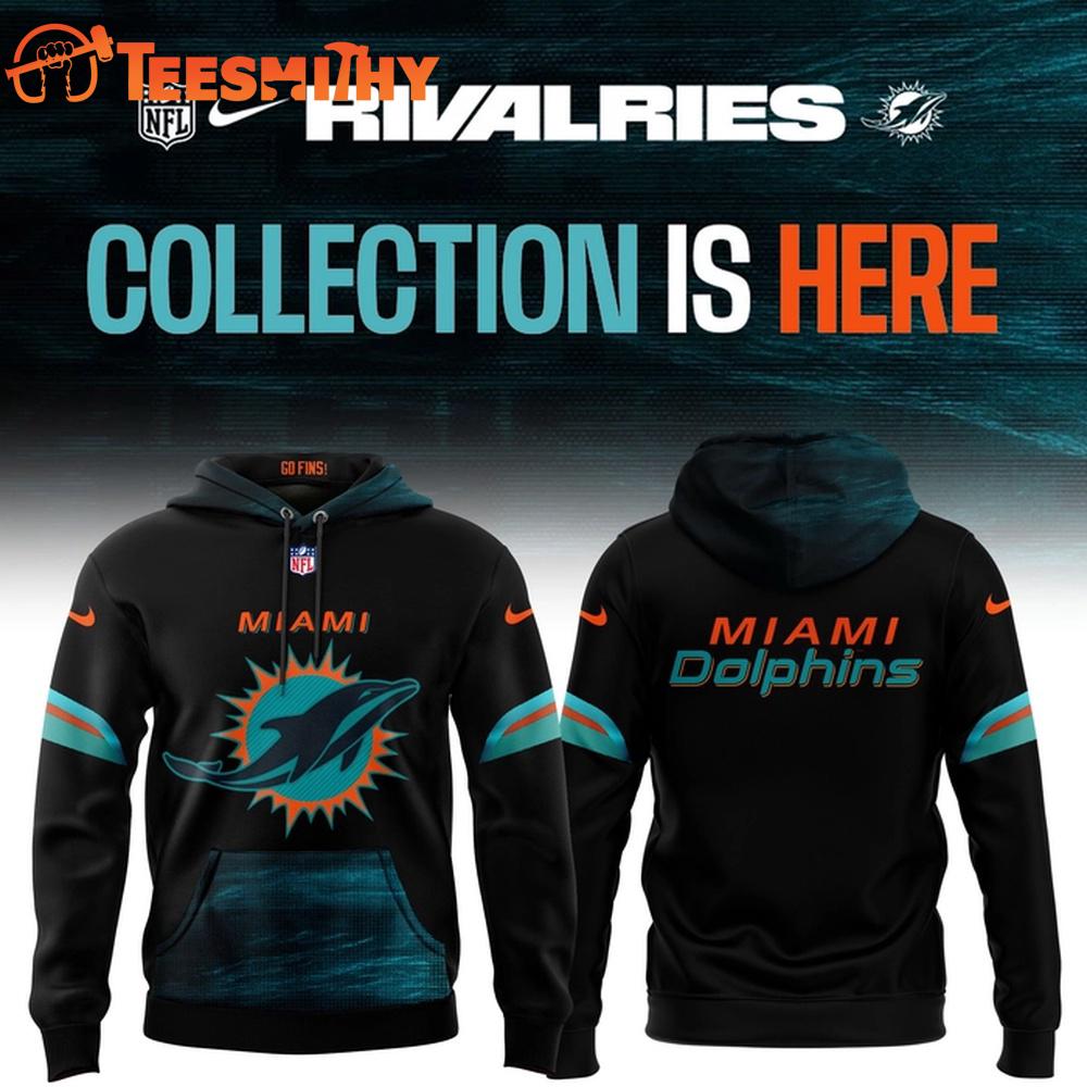 Miami Dolphins Limited Edition NFL Nike Rivalries Hoodie Miami Dolphins Limited Edition NFL Nike Rivalries Hoodie