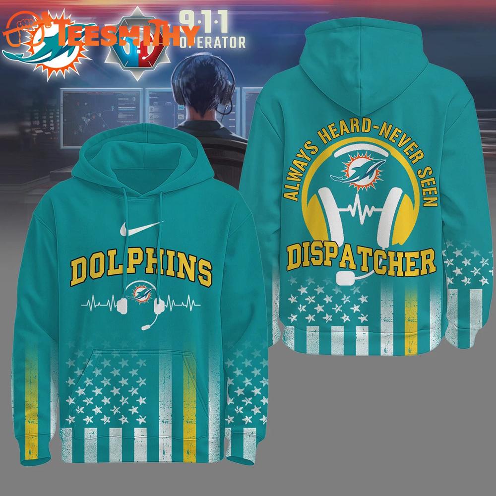 Miami Dolphins NFL Dispatcher Fan Hoodie Shirt