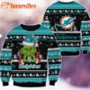 Miami Dolphins NFL Grinch Football Limited Ugly Christmas Sweater