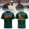 Miami Hurricanes Football Greentree Made Me Black Hoodie