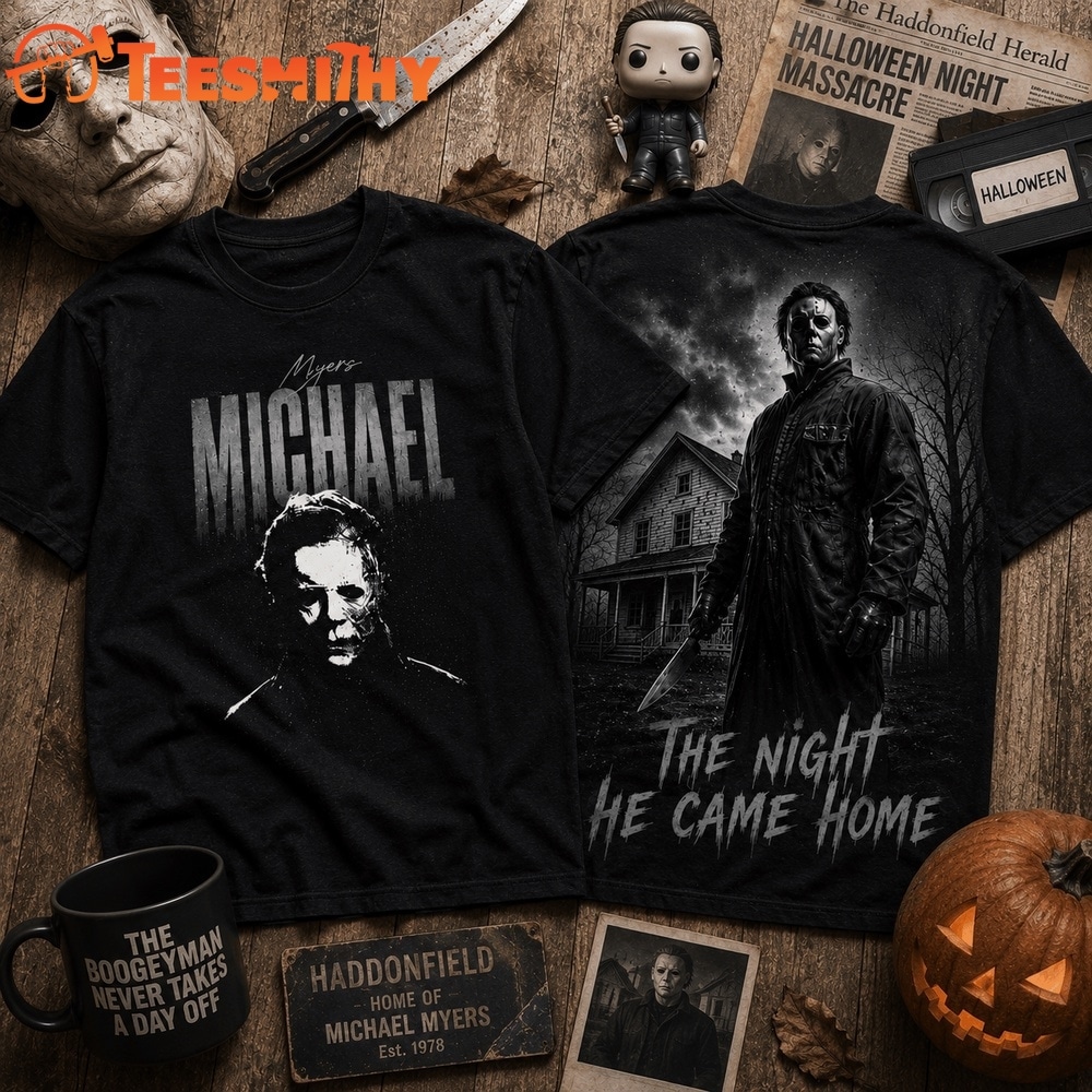 Michael Myers The Night He Came Home Halloween 3D Shirt