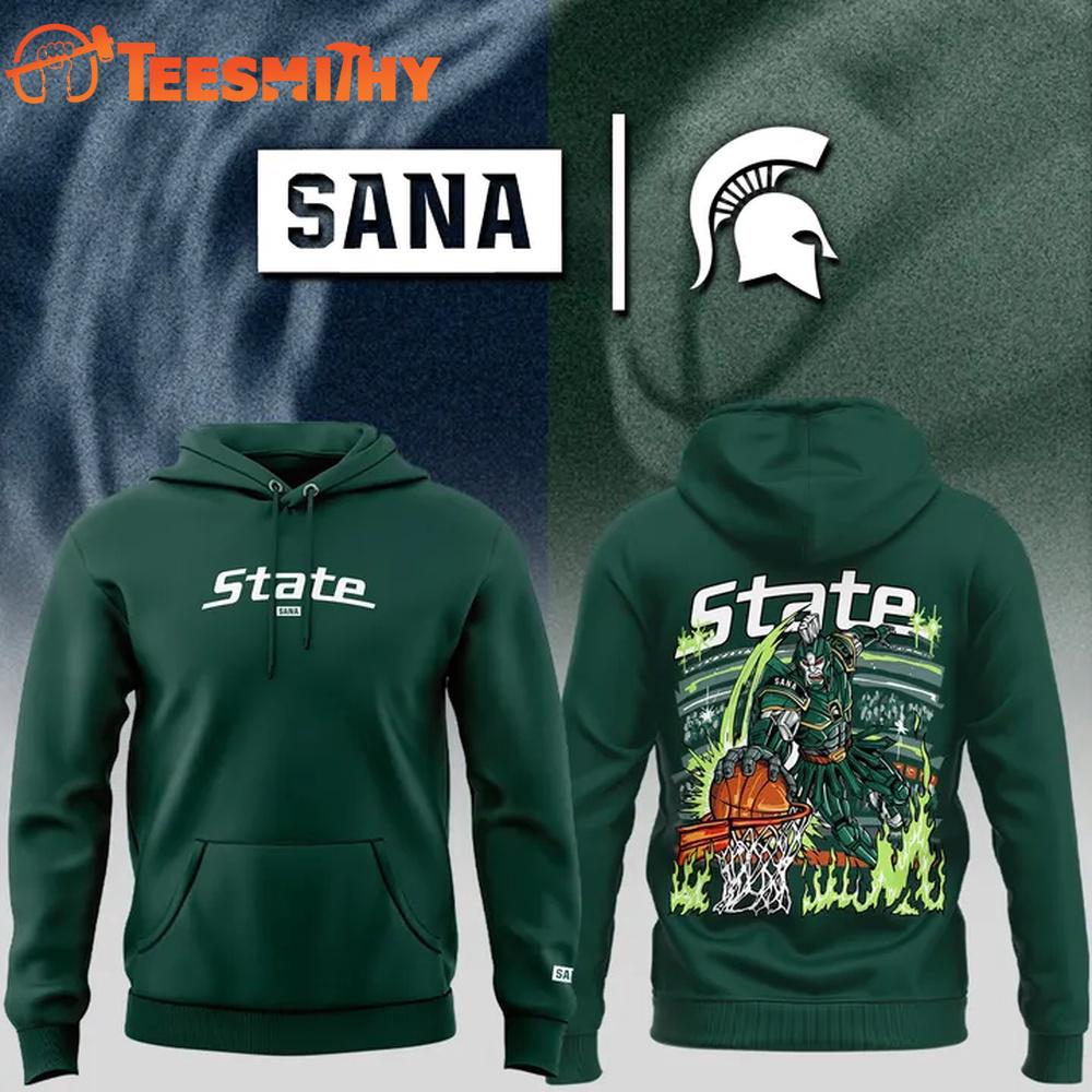 Michigan State Men's Basketball x SANA Collections 2026 Limited Edition Hoodie
