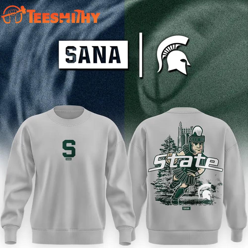 Michigan State Men's Basketball x SANA Collections 2026 Limited Edition Sweatshirt
