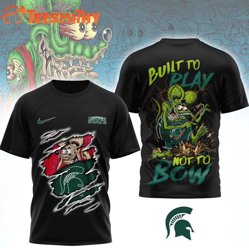 Michigan State Spartans NCAA Varsity Savage Limited Edition 3D T Shirt