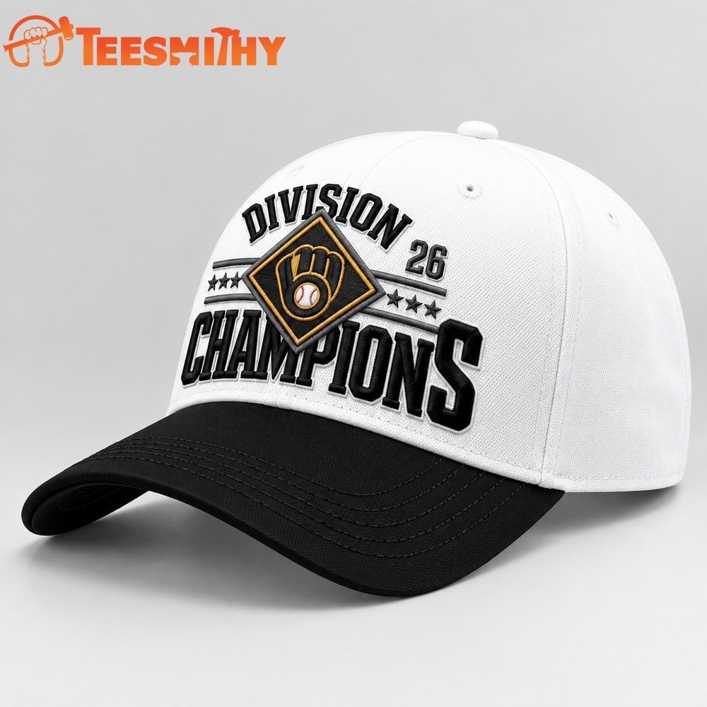 Milwaukee Brewers 2026 NL Central Division Champions Baseball Cap