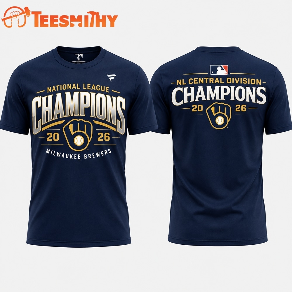 Milwaukee Brewers 2026 NL Central Division Champions T Shirt