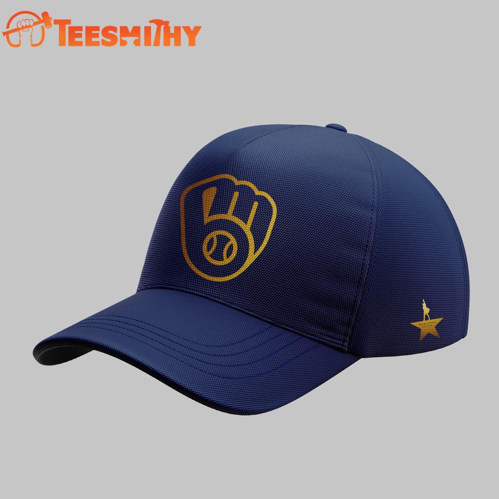 Milwaukee Brewers Hamilton Night 2025 Baseball Cap Milwaukee Brewers Hamilton Night 2025 Baseball Cap