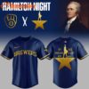 Milwaukee Brewers Cancer Awareness Night 2025 Baseball Jersey