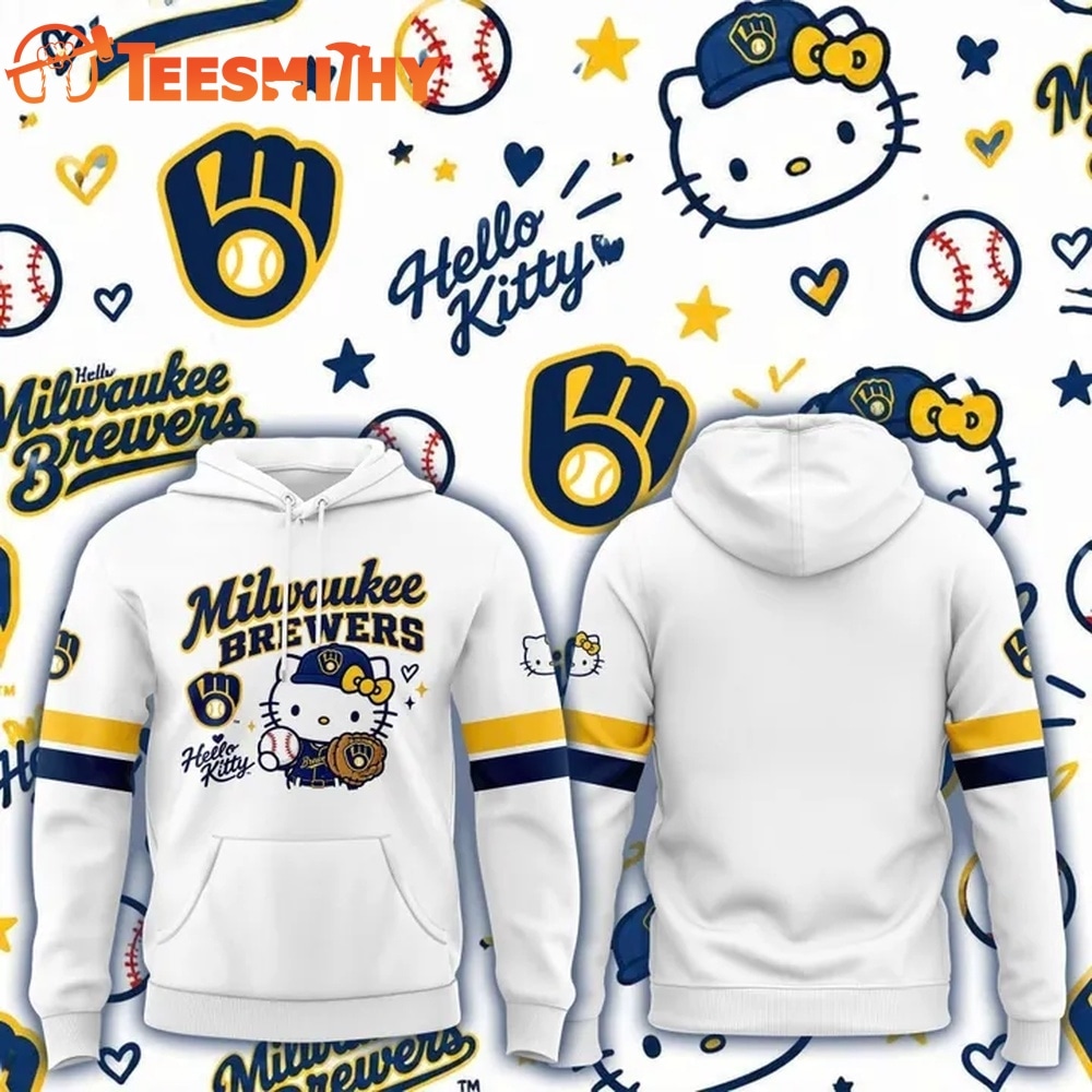 Milwaukee Brewers x Hello Kitty Hoodie