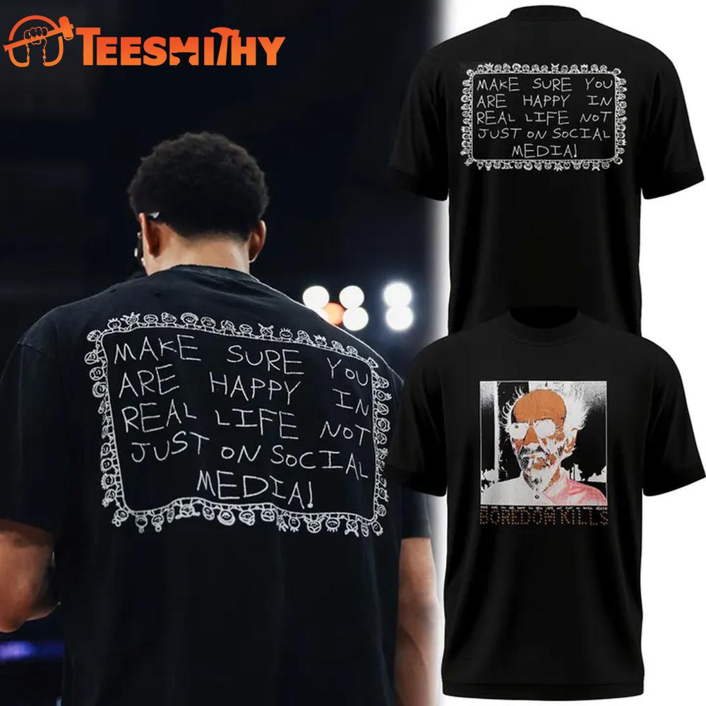 Milwaukee Bucks Boredom Kills Special Edition T Shirt