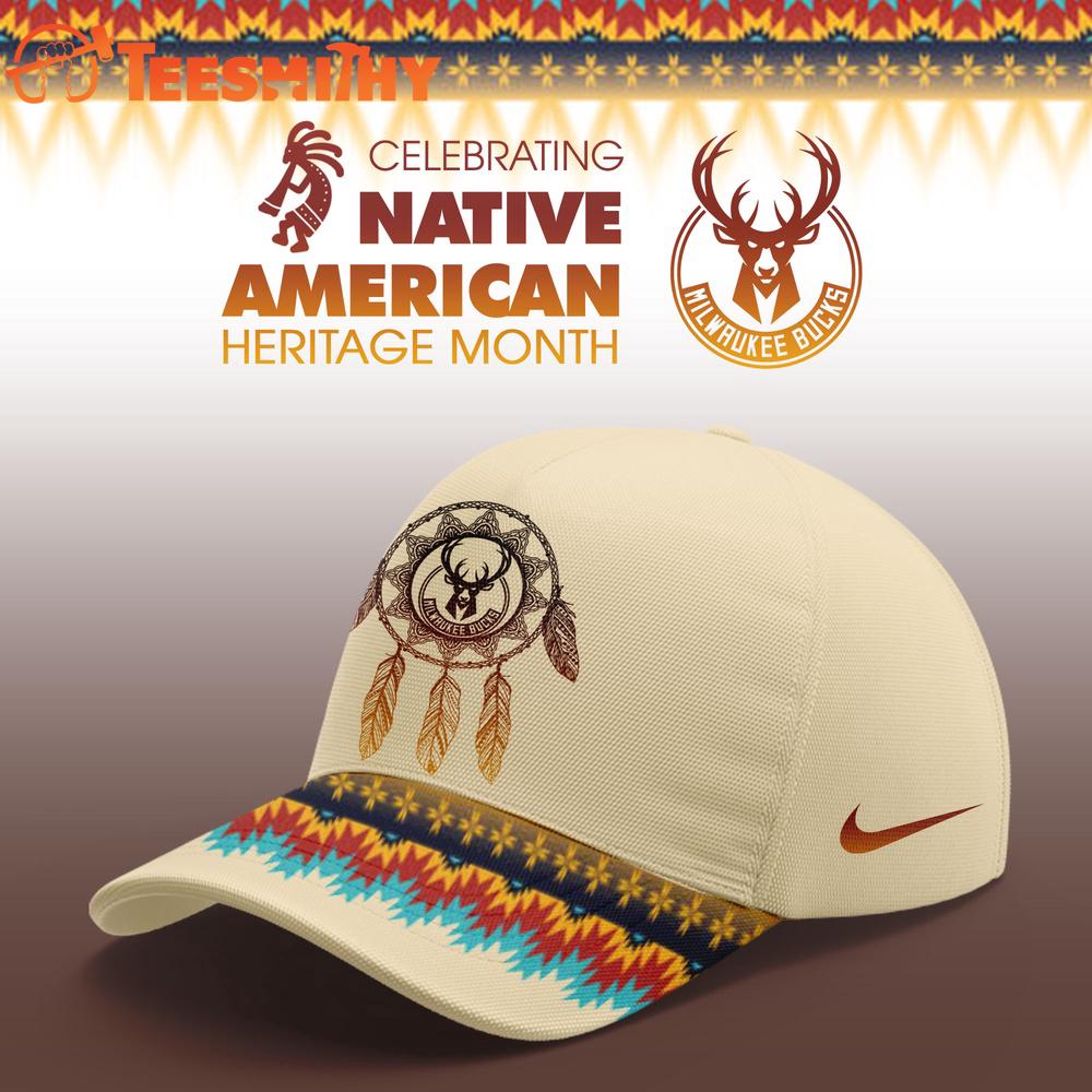 Milwaukee Bucks NBA Native American Heritage Limited Edition Classic Cap