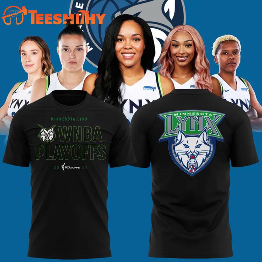 Minnesota Lynx Playoffs WNBA 2025 3D Shirt
