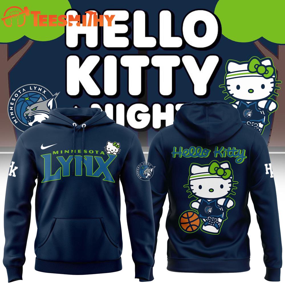 Minnesota Lynx x Hello Kitty Night 2025 Hoodie