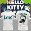 Minnesota Lynx x Hello Kitty Night 2025 White 3D Shirt