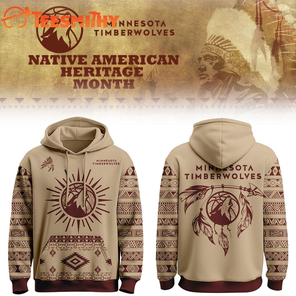 Minnesota Timberwolves 2026 American Native Heritage Limited Edition Hoodie Shirt