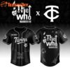 Minnesota Twins The Who The Song Is Over North American Farewell Tour Baseball Jersey