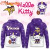 Minnesota Vikings 2025 Football Christmas Hello Kitty Hoodie Shirt