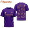 Minnesota Vikings 2025 Football Schedule Unisex 3D Shirt