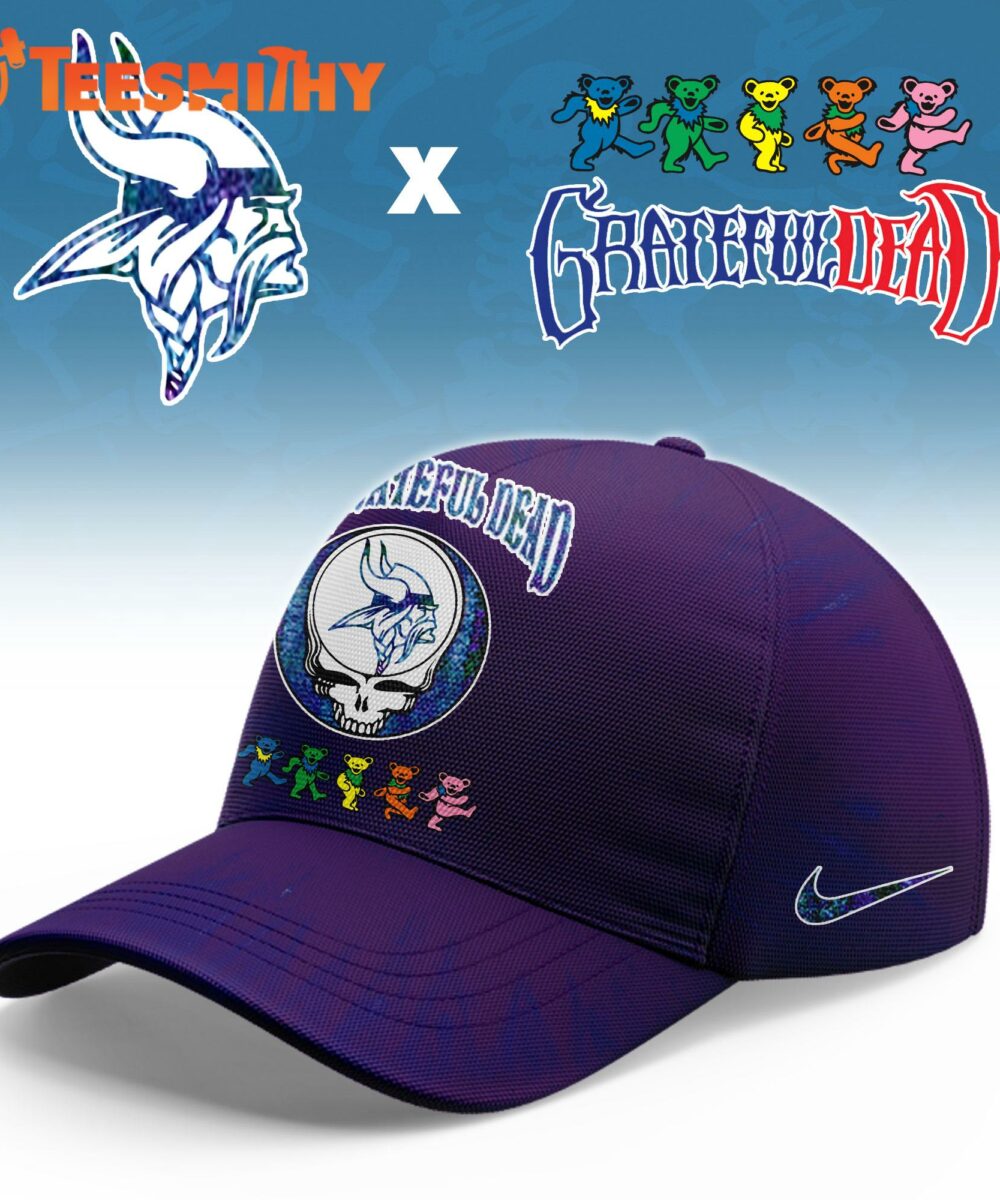 Minnesota Vikings 2026 NFL Grateful Dead Limited Classic Cap