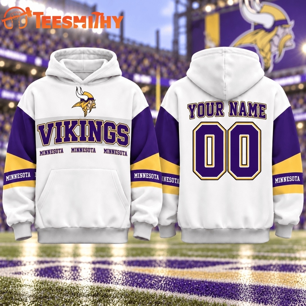 Minnesota Vikings 2026 NFL Gridiron Heritage Varsity Hoodie