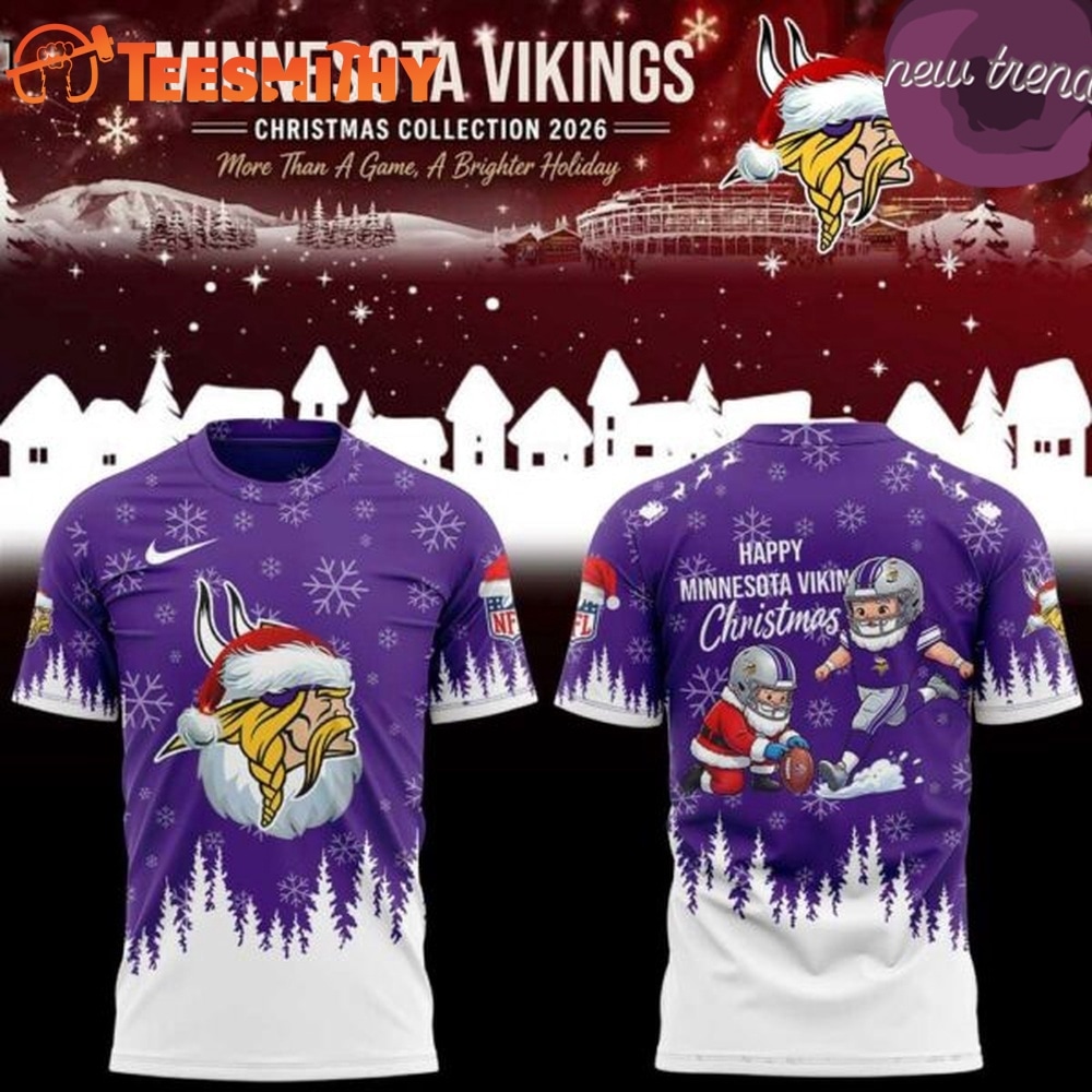 Minnesota Vikings Christmas Collection 2026 T Shirt