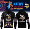 Minnesota Vikings Nike Camo Salute to Service Club Hoodie Shirt